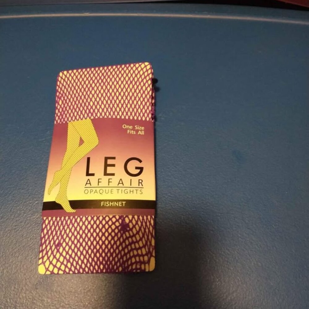 Leg Affair Pink Fishnet Tights